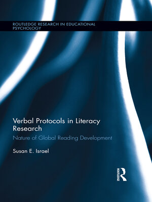 cover image of Verbal Protocols in Literacy Research